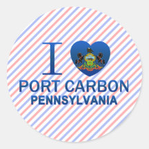 I Love Port Carbon, PA Sticker