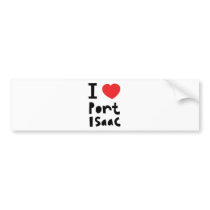 I love Port Isaac Bumper Stickers