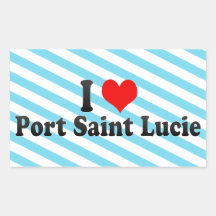 I Love Port Saint Lucie, United States Sticker