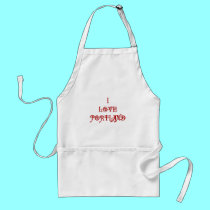 I love Portland aprons by Artists4God I love Portland aprons