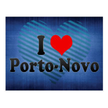 I Love Porto-Novo, Benin Postcard