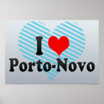 I Love Porto-Novo, Benin Print