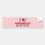 I love Portsmouth, Ohio Bumper Sticker
