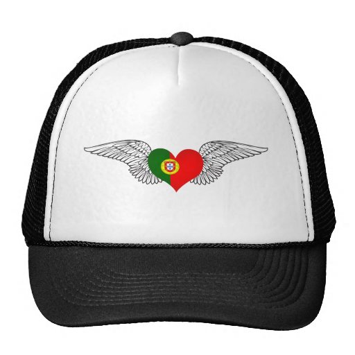 I Love Portugal -wings Hats