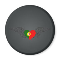 I Love Portugal -wings Magnet