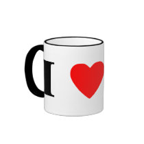 I Love Portuguese Water Dogs Mug