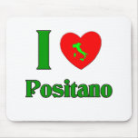 I Love Positano Italy Mousepad
