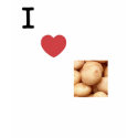 I love Potatoes t-shirts by Narcissa_ I love Potatoes t-shirts