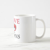 I Love Prawns Mugs