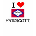 I Love PRESCOTT Arkansas t-shirts