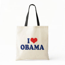 I Love President Obama Bag