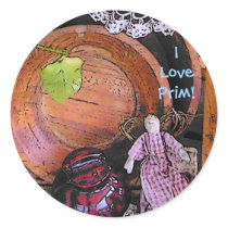 I Love Prim! Stickers by pammys I Love Prim! Stickers