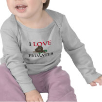 I Love Primates t-shirts by tshirtshirts I Love Primates t-shirts