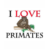 I Love Primates t-shirts by tshirtshirts I Love Primates t-shirts