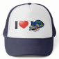 I Love Princess Parrotfish Trucker Hat