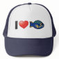 I Love Princess Parrotfish Trucker Hat