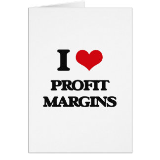profit margins card marge cards