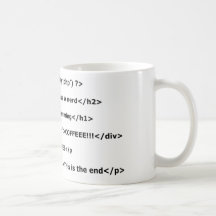 I love programming coffee mug