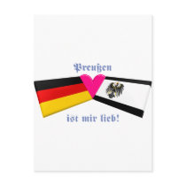 I Love Prussia / Preussen ist mir lieb Post Cards