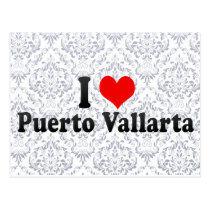 I Love Puerto Vallarta, Mexico postcards