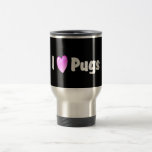 I Love Pugs Coffee Mug