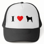 I Love Pugs hats