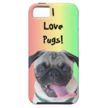 I Love Pugs! iPhone 5 Case