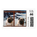 i love pugs! postage