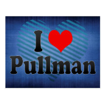 I Love Pullman, United States Postcards