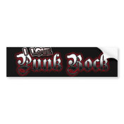 I Love PUNK ROCK Music Bumper Stickers I Love PUNK ROCK Music Bumper Stickers