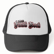 I Love PUNK ROCK Music Hat I Love PUNK ROCK Music Hat