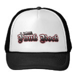 I Love PUNK ROCK Music Hat
