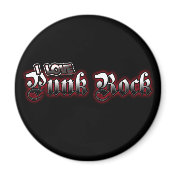 I Love PUNK ROCK Music Fridge Magnets I Love PUNK ROCK Music Fridge Magnets