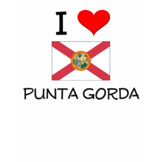 I Love PUNTA GORDA Florida shirt