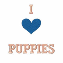 I LOVE PUPPIES embroidered shirts by dogiron I LOVE PUPPIES embroidered shirts