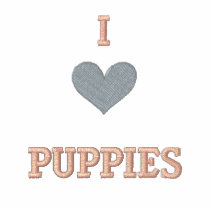 I LOVE PUPPIES - GREAT GIFT IDEA! embroidered shirts by dogiron I LOVE PUPPIES - GREAT GIFT IDEA! embroidered shirts