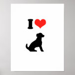 I Love Puppies posters
