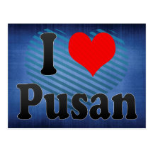I Love Pusan, Korea Post Cards