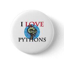 I Love Pythons buttons