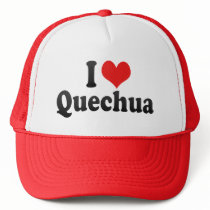 I Love Quechua Mesh Hat