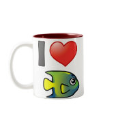 I Love Queen Angelfish 