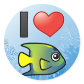 I Love Queen Angelfish 
