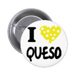 I love queso icon pin