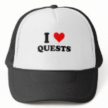 I Love Quests hats