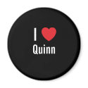 I love Quinn magnets by funnycustomtshirts I love Quinn magnets