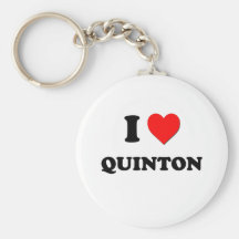 I love Quinton Key Chains