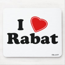 I Love Rabat mousepads by Rep_Yo_City I Love Rabat mousepads