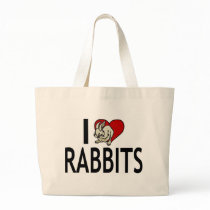 I Love Rabbits bags by animalworld I Love Rabbits bags