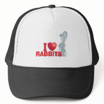 i love rabbits hat
