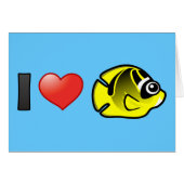 I Love Raccoon Butterflyfish 